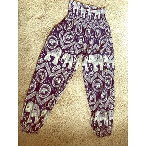 Navy harem pants from The Elephant Pants 🐘